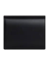 Triomphe Small Shiny Calfskin Half Wallet Black - CELINE - BALAAN 5