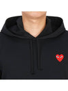 Men's Red Wappen Hood Black - COMME DES GARCONS - BALAAN 7