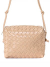 Loop Intrecciato Weaving Small Cross Bag Almond - BOTTEGA VENETA - BALAAN 2