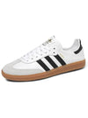 Samba Decon Leather Low Top Sneakers White - ADIDAS - BALAAN 5