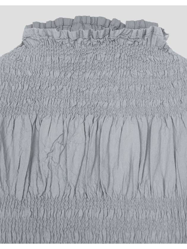 Me Shrink Striped Dress One Piece Gray Free Size August 24 - ISSEY MIYAKE - BALAAN 8