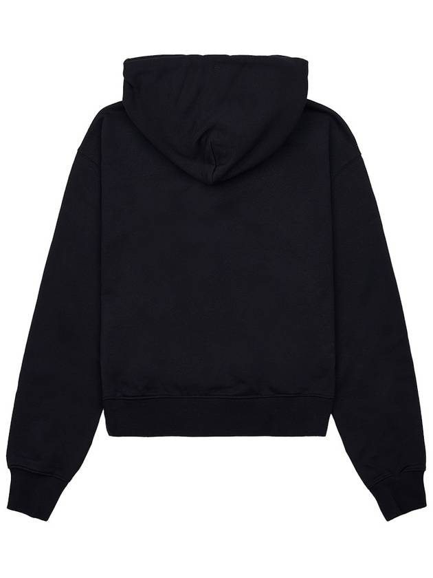 Women's Tiger Logo Cotton Hoodie Black - KENZO - BALAAN 3