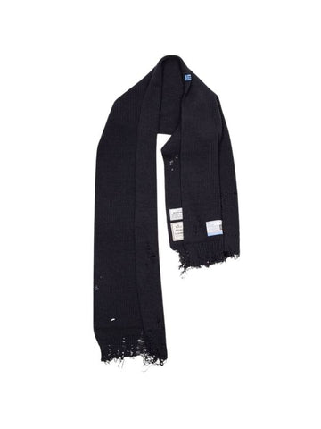 Knit Sleeve Muffler Black - MIHARA YASUHIRO - BALAAN 1