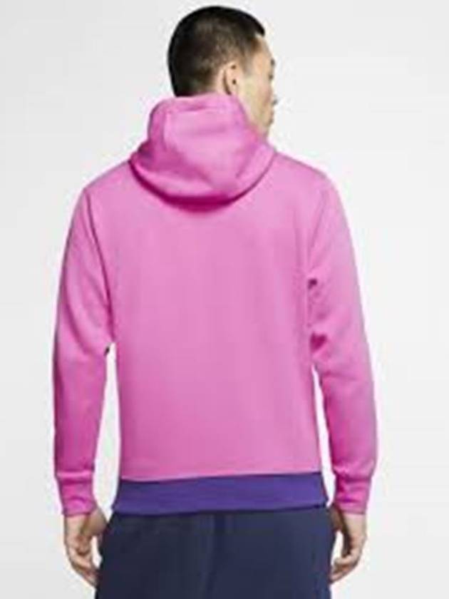 01CW0313600Club Half Zip Up Hooded TshirtPink Purple Yellow - NIKE - BALAAN 4