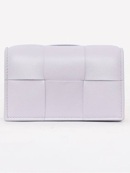 Intrecciato Flap Card Wallet Oyster - BOTTEGA VENETA - BALAAN 2