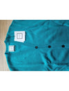 Blue Wool Leather Label Cardigan W223KN03504L - WOOYOUNGMI - BALAAN 2