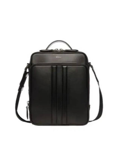 Mythos Leather Cross Bag Black - BALLY - BALAAN 1