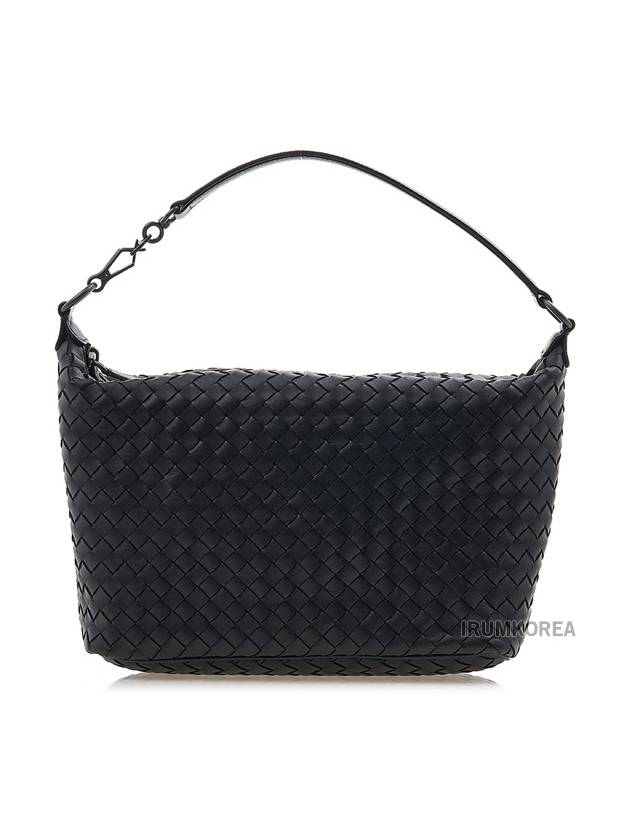 Women's Intrecciato Shoulder Bag Black - BOTTEGA VENETA - BALAAN 2