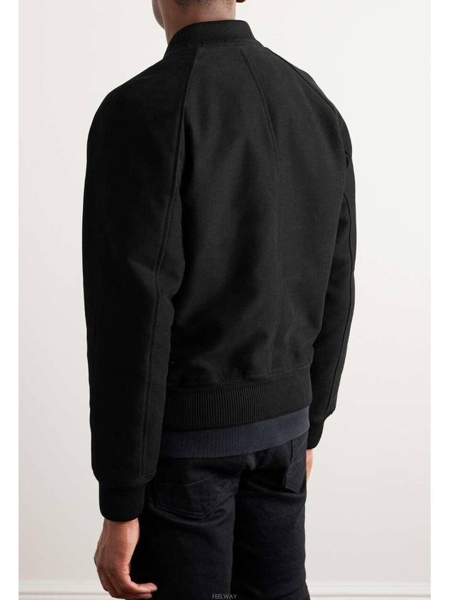 Men's Jumper Jacket OBS025 FMC097S24 LB999 Cotton Bomber - TOM FORD - BALAAN 4