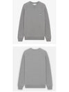 Grey Fox Head Patch Classic Sweatshirt Grey Melange - MAISON KITSUNE - BALAAN 5