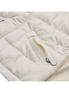 Women's Padding Zip-Up Sweatshirt White - MONCLER - BALAAN 9