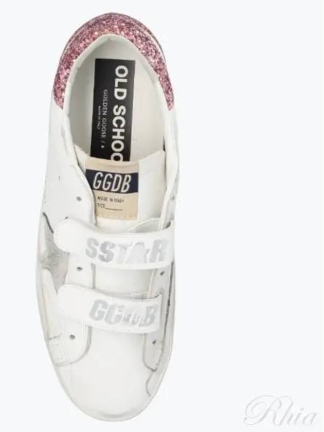 Old School Glitter Heel Tab Low Top Sneakers White - GOLDEN GOOSE - BALAAN 2