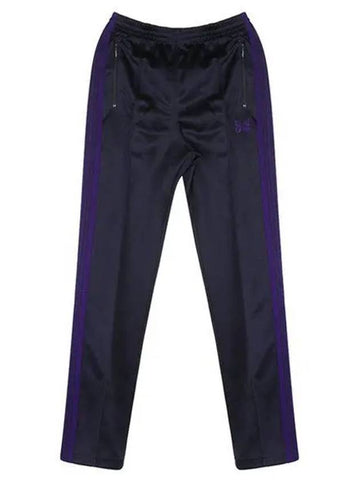 NS247 NAVY Narrow Track Pants 988952 - NEEDLES - BALAAN 1