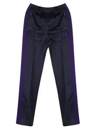 NS247 NAVY Narrow Track Pants 988952 - NEEDLES - BALAAN 1