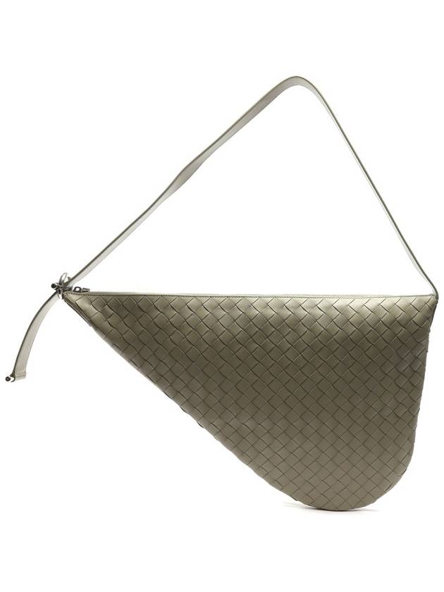 Intrecciato Virgule Cross Bag Travertine - BOTTEGA VENETA - BALAAN 5