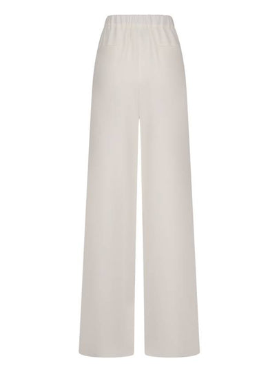 WIDE-LEG SILK TROUSERS - VALENTINO - BALAAN 2