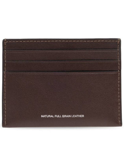 Coach Leather Card Case, Men's, Brown - COACH - BALAAN 2