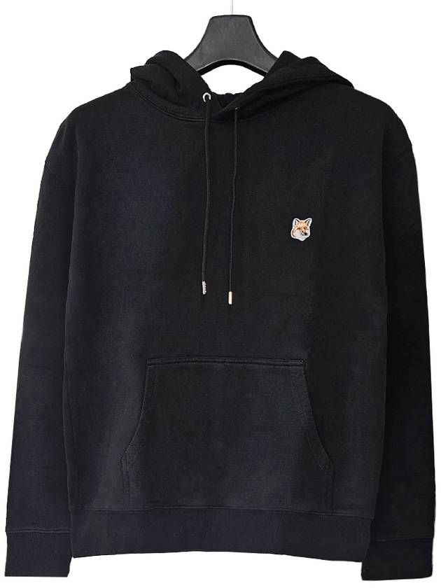 Fox Head Patch Regular Hoodie Black - MAISON KITSUNE - BALAAN 2