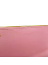 Women s 1MH311 Pink Saffiano Leather Clutch - PRADA - BALAAN 9