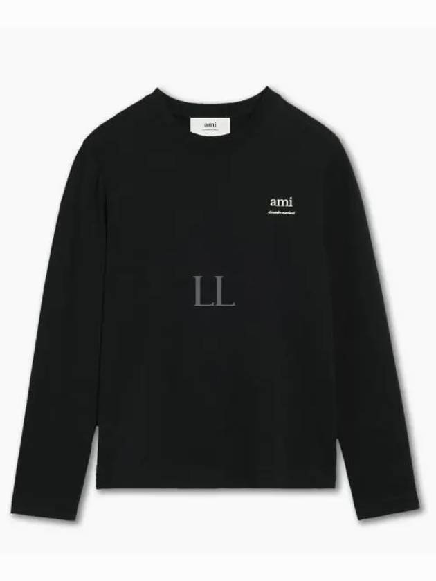 Alexandre Mattiussi Long Sleeve T-Shirt Black - AMI - BALAAN 2