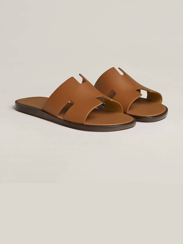 Men s Izmir Sandals Slippers Gold H041141ZH - HERMES - BALAAN 1