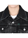 Paint Denim Jacket Black - MAISON MARGIELA - BALAAN 7