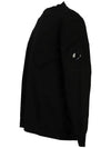 Men's Diagonal Wappen Sweatshirt Black - CP COMPANY - BALAAN 5