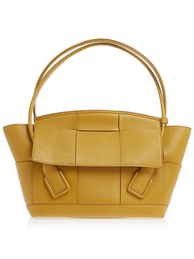 Acro Medium Tote Bag Yellow - BOTTEGA VENETA - BALAAN 2