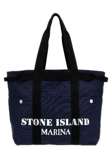 Logo printing canvas tote bag 270947 - STONE ISLAND - BALAAN 1