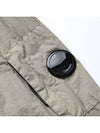 Tylon Lens Wappen Overshirt Zip-Up Jacket Brown - CP COMPANY - BALAAN 4