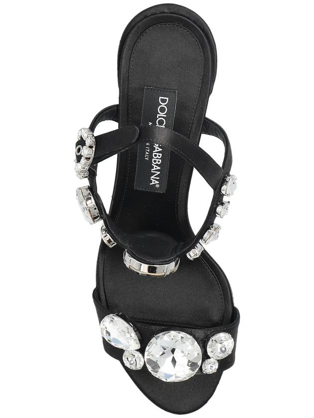 Dolce & Gabbana Heeled Sandals, Women's, Black - DOLCE&GABBANA - BALAAN 6