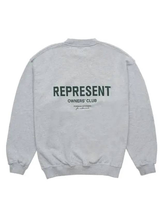 Represent Owners Club Sweatshirt Ash Grey - REPRESENT - BALAAN 3