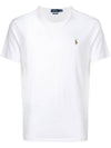 Embroidered Logo Pony Short Sleeve T-Shirt White - POLO RALPH LAUREN - BALAAN 1