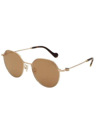 Rose gold half mirror gradient unisex sunglasses ML0027K - MONCLER - BALAAN 1