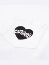 Amour Pocket T Shirt White I033675 00AXX - CARHARTT - BALAAN 4