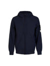 Men's Wappen Patch Hooded Jacket Navy - STONE ISLAND - BALAAN 2