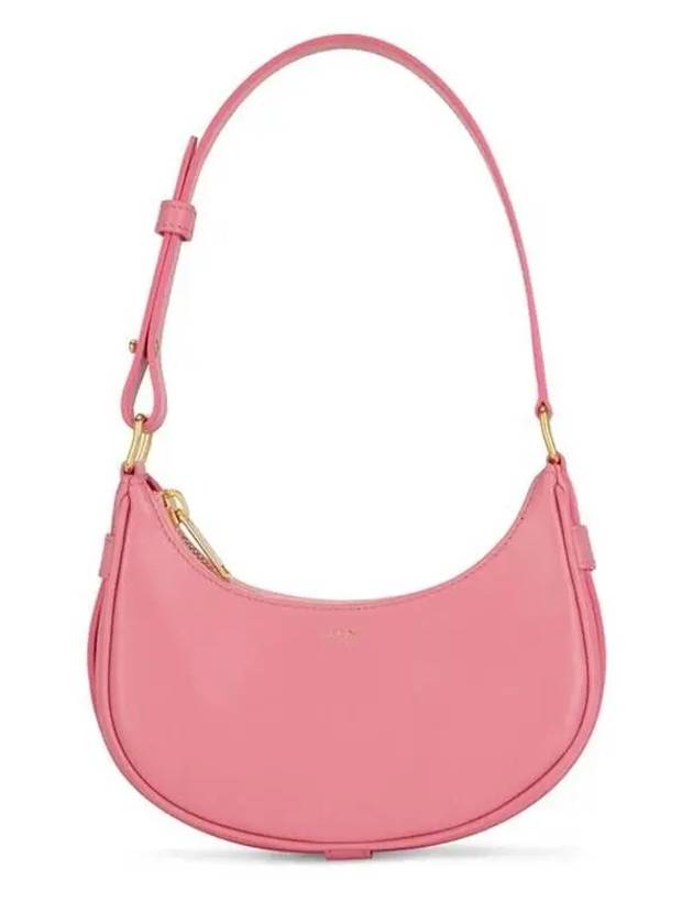 Abba Smooth Leather Mini Shoulder Bag Flamingo Pink - CELINE - BALAAN 2