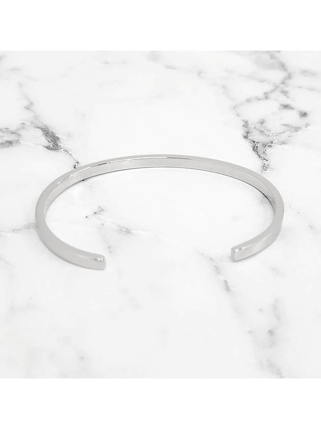 Numeric Minimal Signature Bracelet Silver - MAISON MARGIELA - BALAAN 6