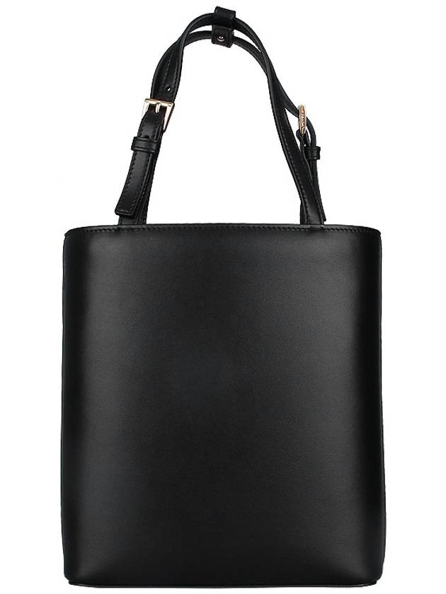 Triangle Logo Tote Bag Black - PRADA - BALAAN 6