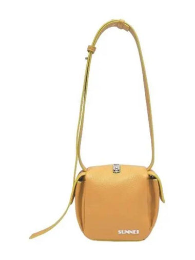 Cubetto shoulder bag yellow - SUNNEI - BALAAN 1