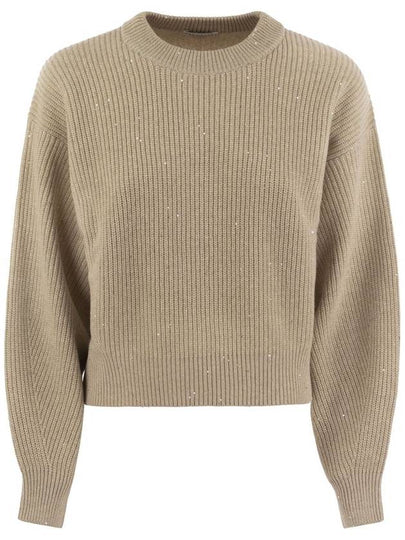 24FW Sweater MBM756900 C505 Beige - BRUNELLO CUCINELLI - BALAAN 2