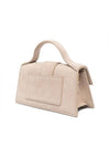 Le Bambino Mini Cross Tote Bag Dark Beige - JACQUEMUS - BALAAN 3