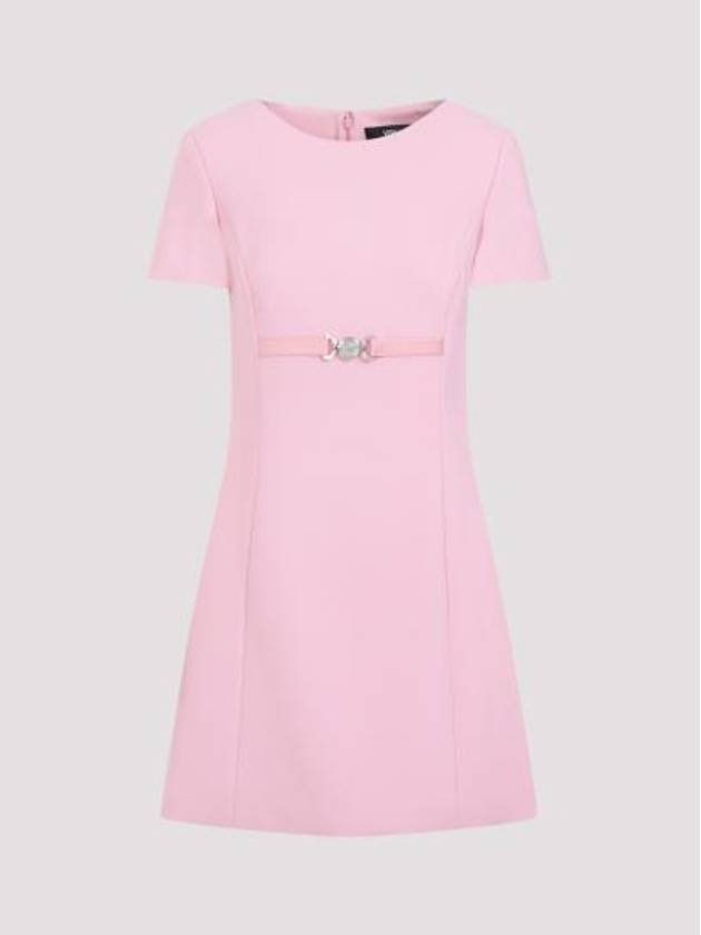 short dress 1013214 1A10091 1PR20 PALE PINK - VERSACE - BALAAN 1