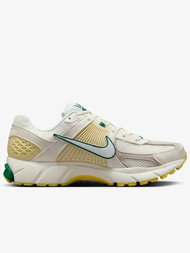 Zoom Vomero 5 Low Top Sneakers Sail Malachite Alabaster White - NIKE - BALAAN 4