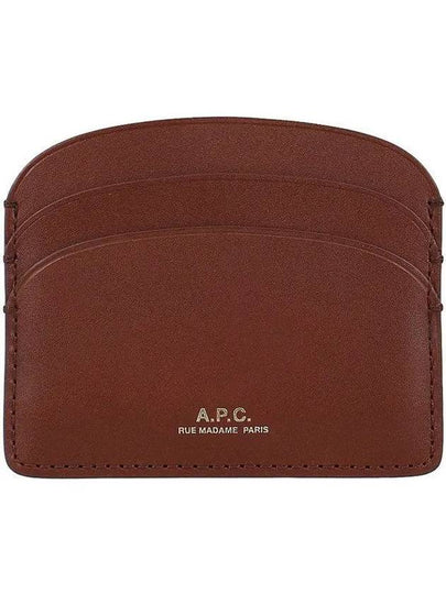 Demi Lune Card Wallet Brown - A.P.C. - BALAAN 2