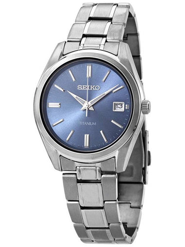 Seiko Essentials Quartz Blue Dial Men's Watch SUR371 - SEIKO - BALAAN 1