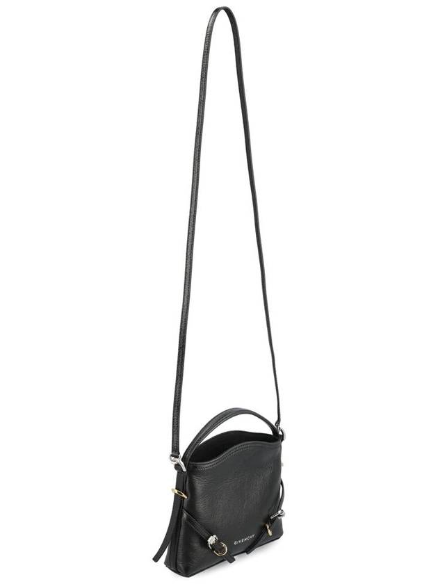 Nano Boisille Leather Cross Bag Black - GIVENCHY - BALAAN 4