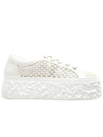 AGL Platform Sneakers Magma, Women's, Cream - AGL - BALAAN 1