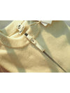 Cashmere zipup cardigan Nata White 40 H2H2701D1 - HERMES - BALAAN 7