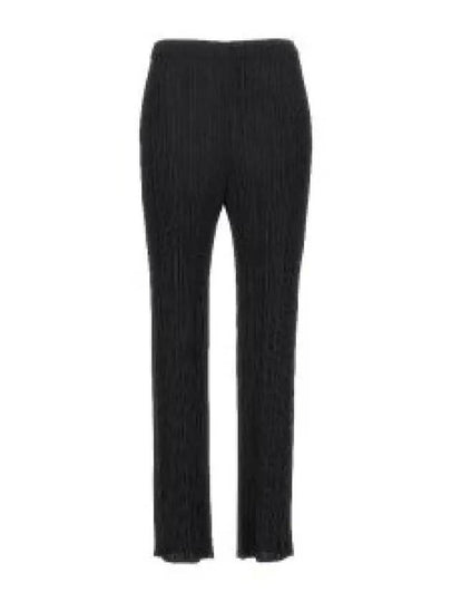 Women s Straight Pants Pleats Please Trousers - ISSEY MIYAKE - BALAAN 2